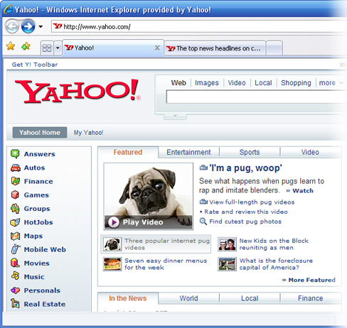 Yahoo Pug